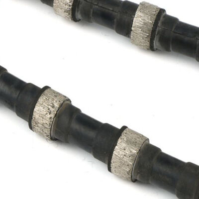 Бусы Диаметр 11,5 мм Алмазная проволока пила Алмазная режущая веревка для гранитного карьера