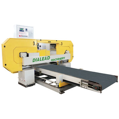 Станок для резки больших блоков мрамора и гранита Горизонтальная ленточная пила