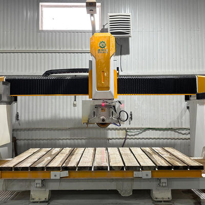 5-осевая CNC-каменная режущая машина, точная для сложных каменных скульптур и фасадов